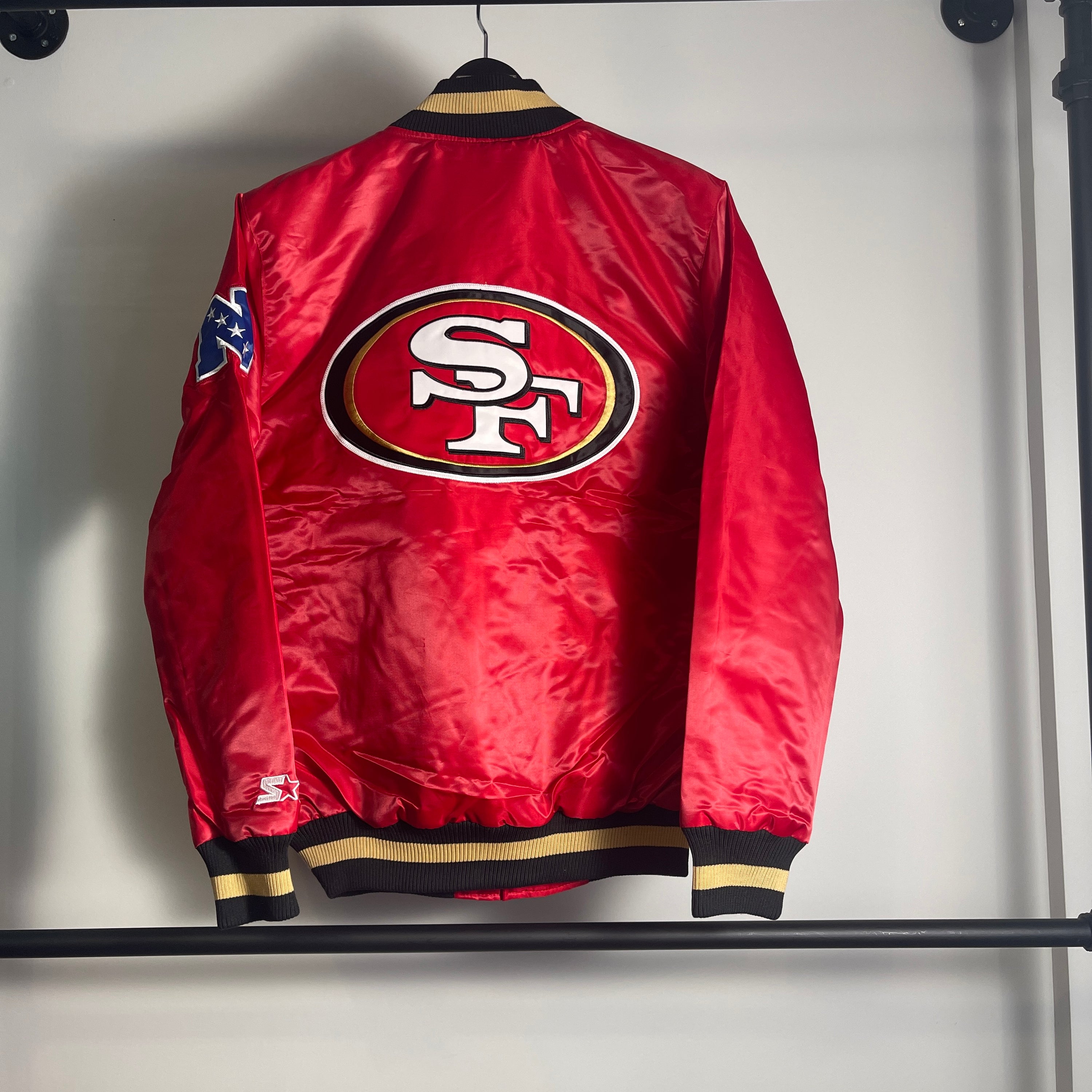 Starter Black Label NFL San Francisco 49ers Jacket size S/XL