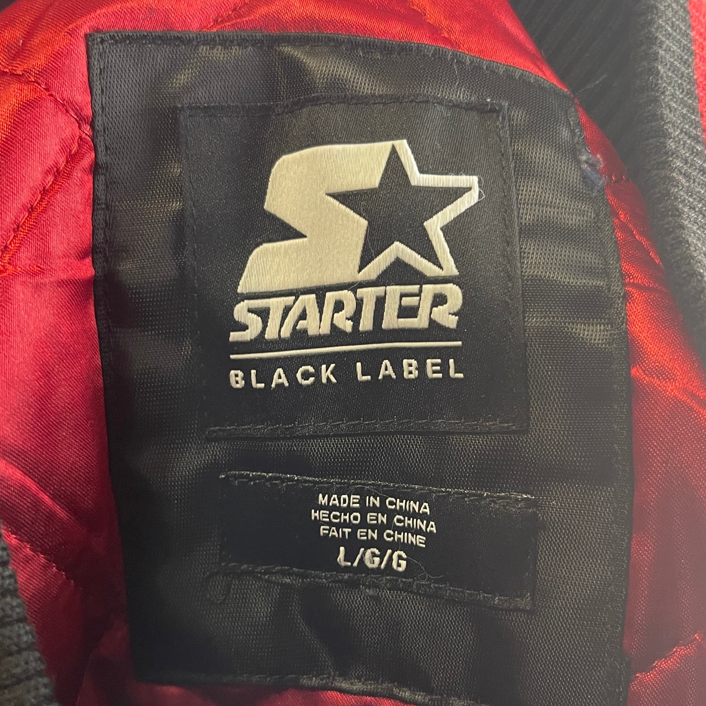 Starter Black Label NFL San Francisco 49ers Jacket size L