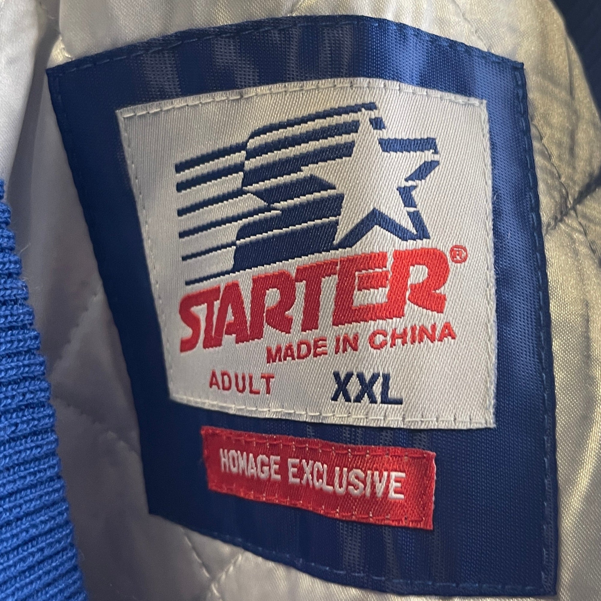 Starter Homage Exclusive NFL New York Giants Jacket size M/XXL