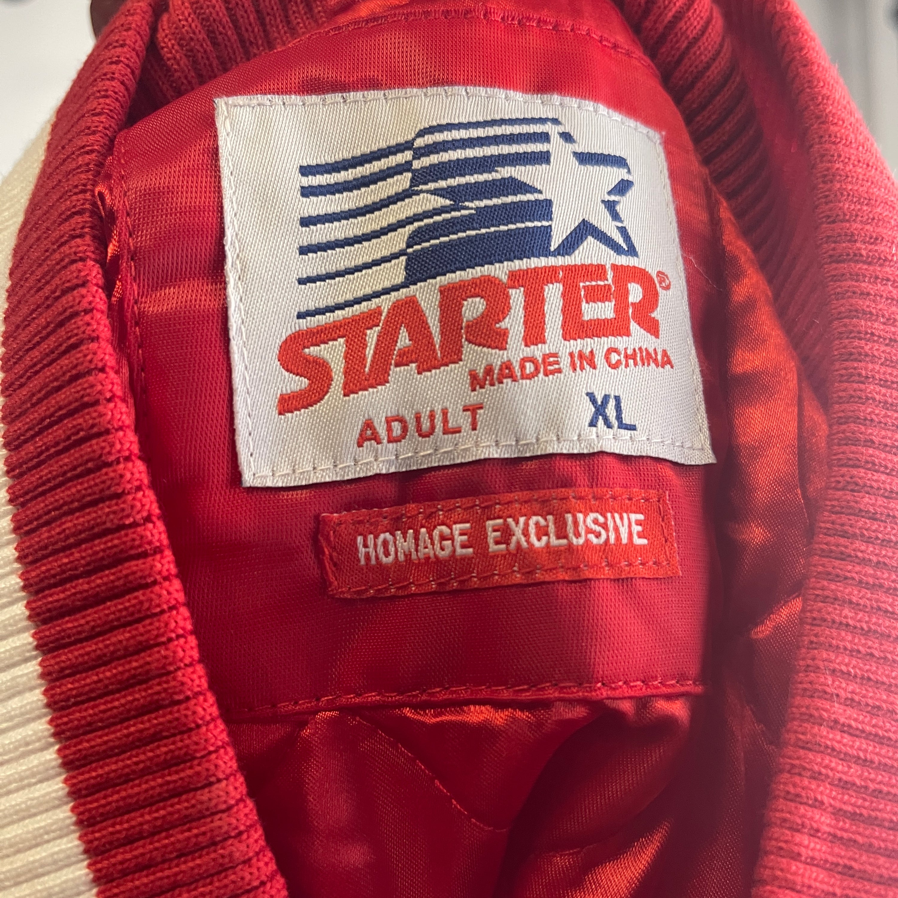 Starter Homage Exclusive MLB Cincinnati Reds Jacket size XL