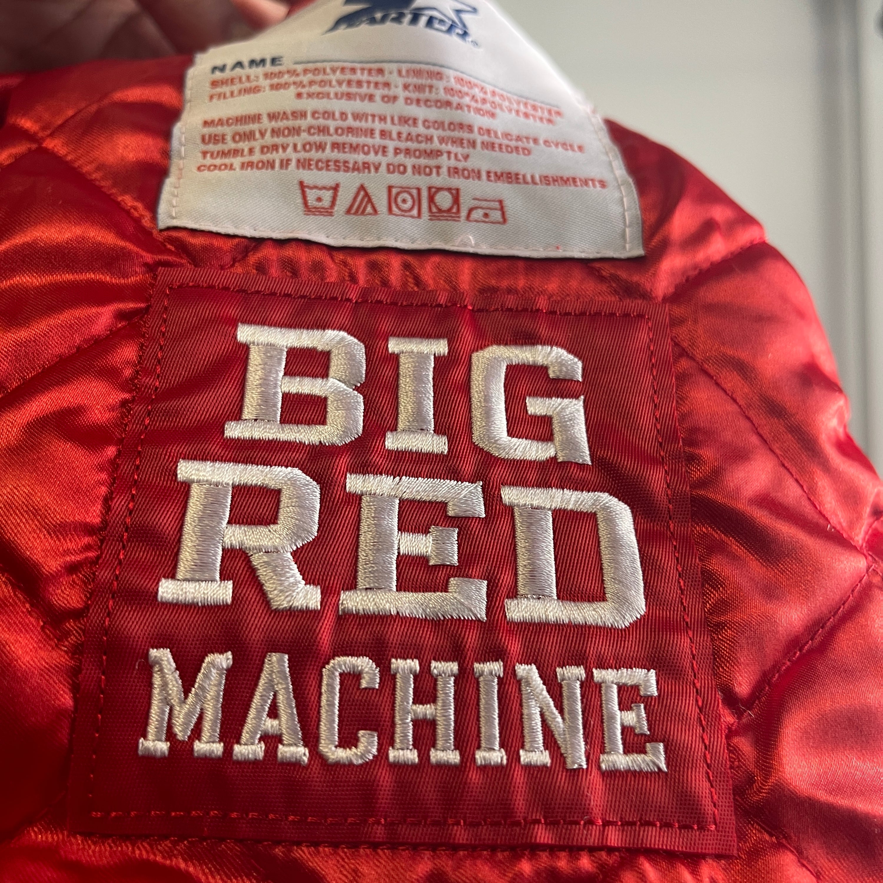 Starter Homage Exclusive MLB Cincinnati Reds Jacket size XL