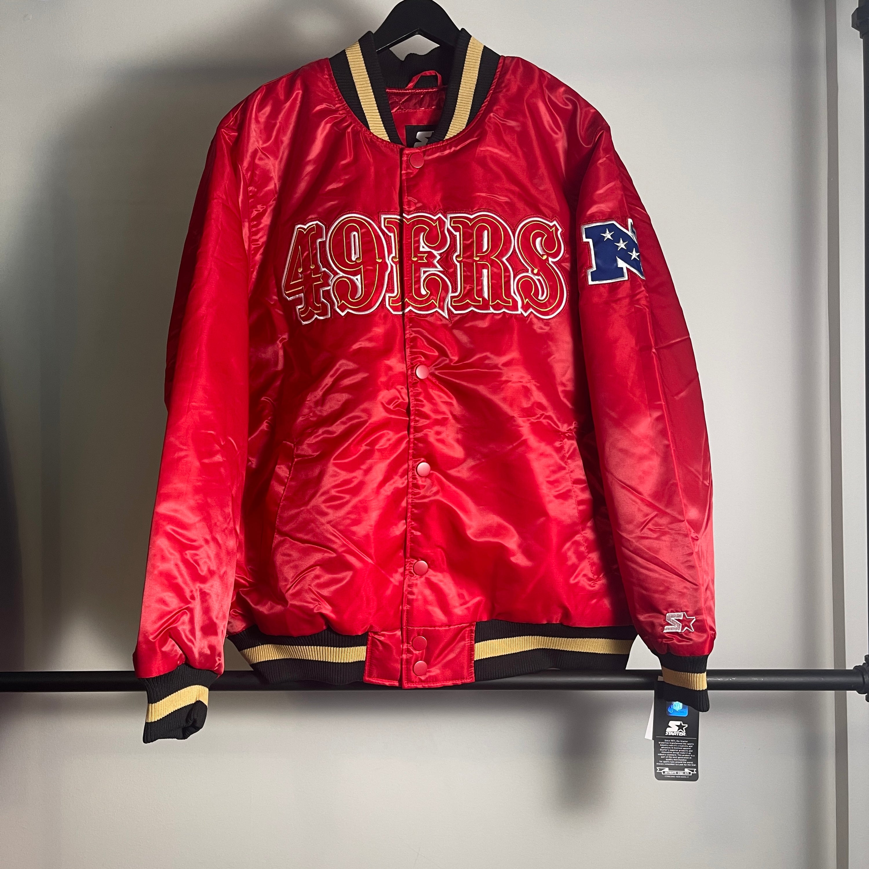 Starter Black Label NFL San Francisco 49ers Jacket size S/XL