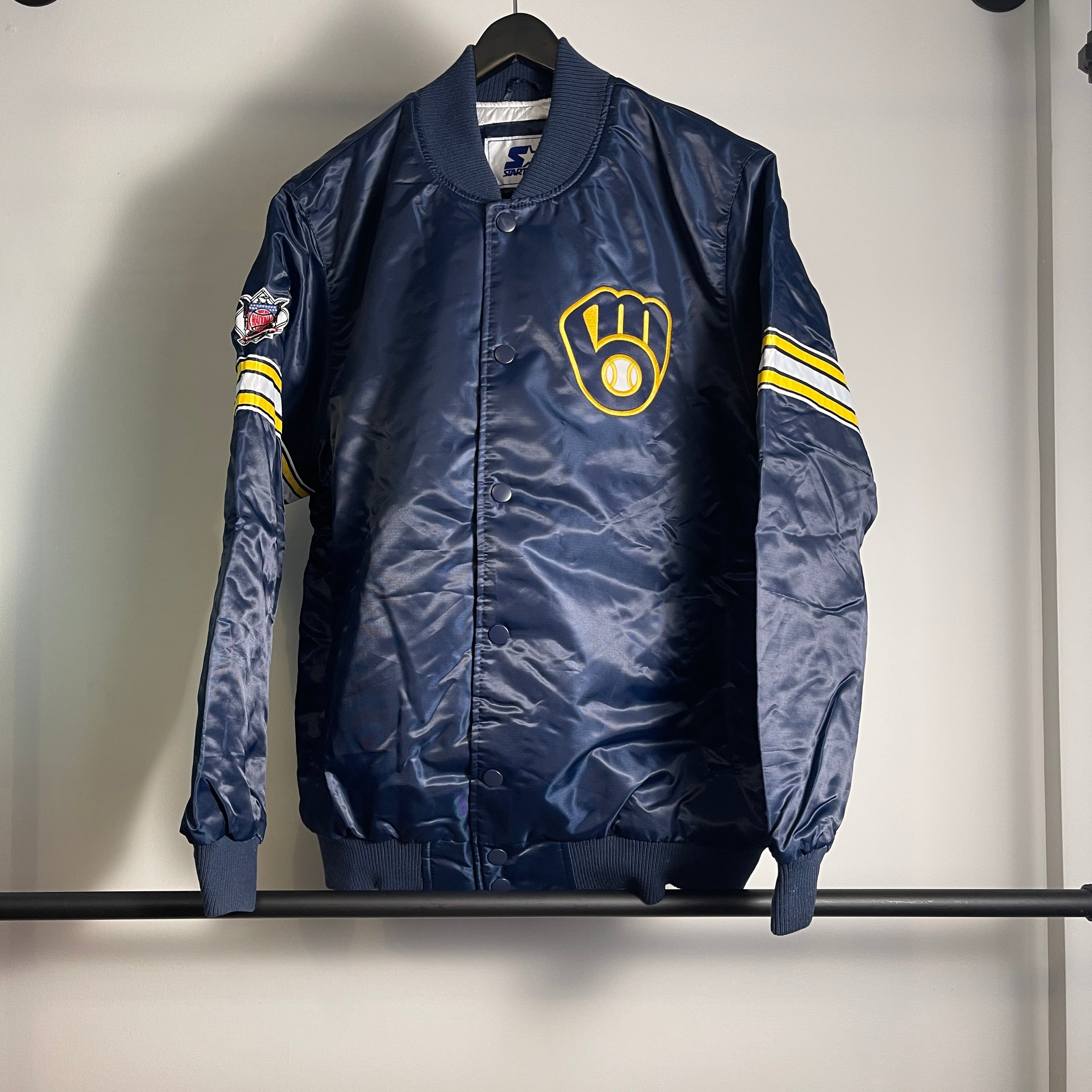 Starter MLB Milwaukee Brewers Jacket Size L