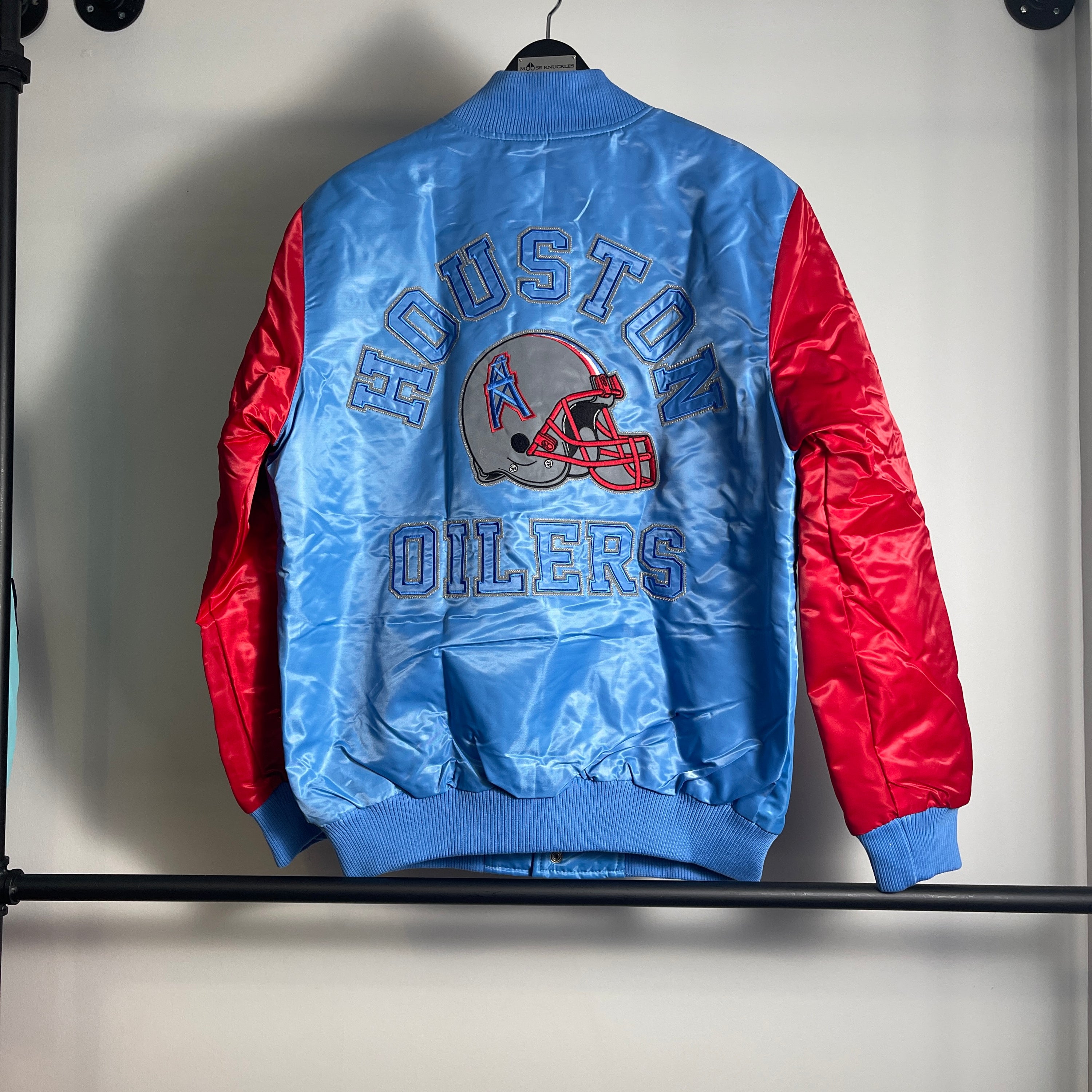 Starter NFL Houston Oilers Jacket Size M