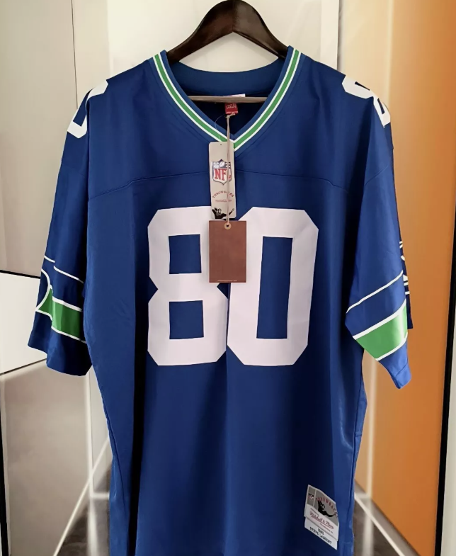 Mitchell&Ness NFL Seattle Seahawks Steve Largent Jersey various sizes