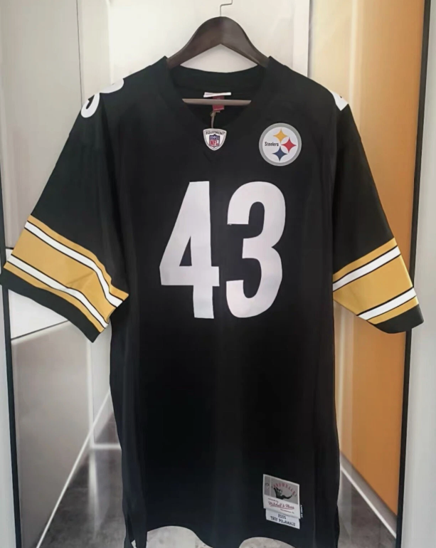 Mitchell&Ness NFL Pittsburgh Steelers Troy Polamalu jersey size 2XLB