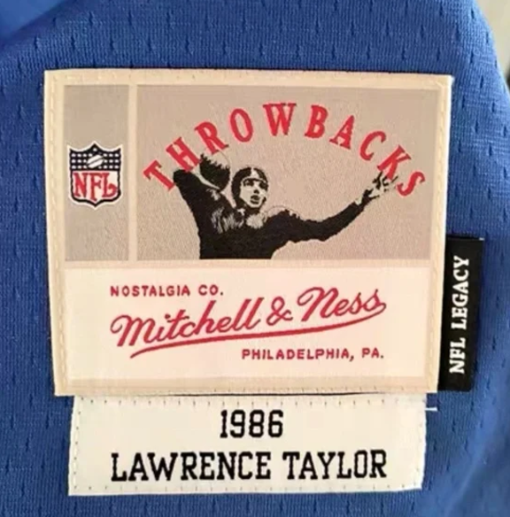 Mitchell&Ness NFL New York Giants Lawrence Taylor Jersey Multiple sizes