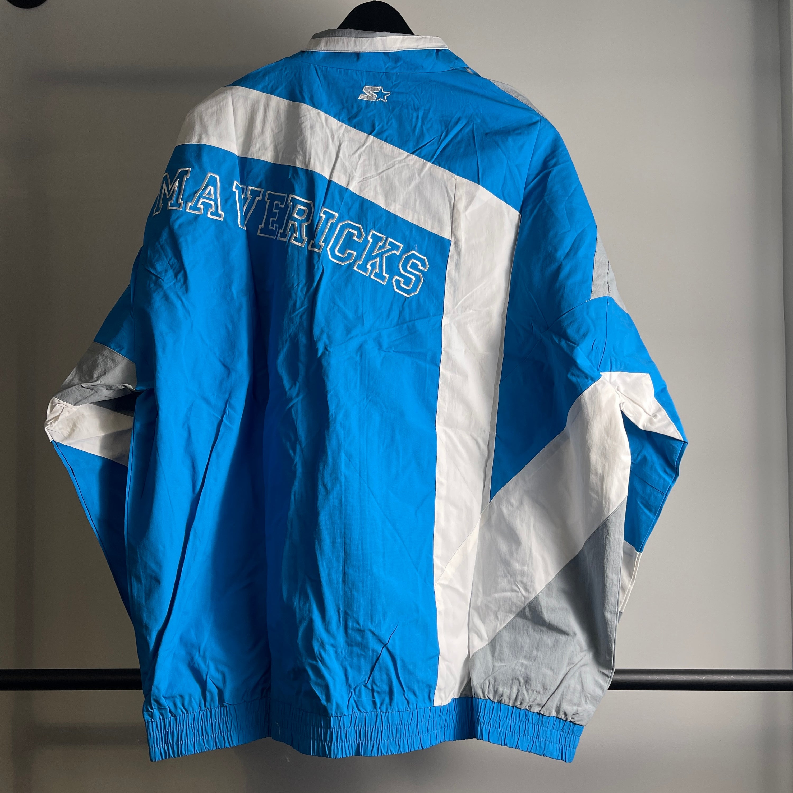 Retro Starter NBA Dallas Mavericks windbreaker jacket XXL-XXXL